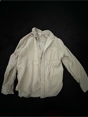 GAP Beige Button-Down Shirt for Kids